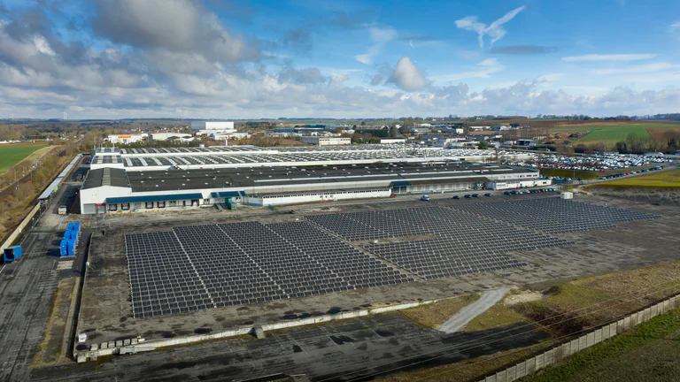 Solar-panels (2) Yamaha motor installs solar panels at three facilities in europe