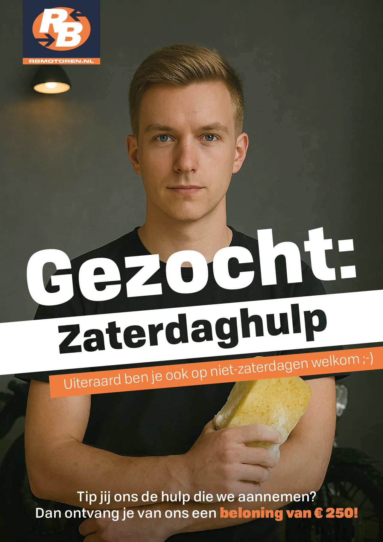 Vacature was- poetsmedewerker motoren